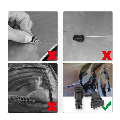 Windshield Wiper Washer Nozzle for Jeep Wrangler JK (2013-2017)
