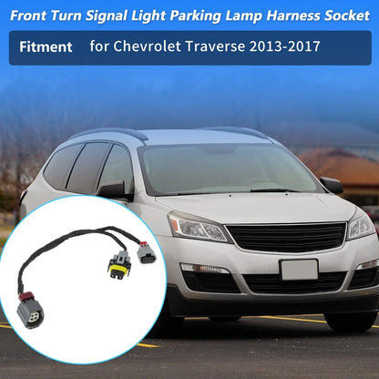 Front Turn Signal Parking Light Socket Wiring for Chevrolet Traverse (2013-2017)