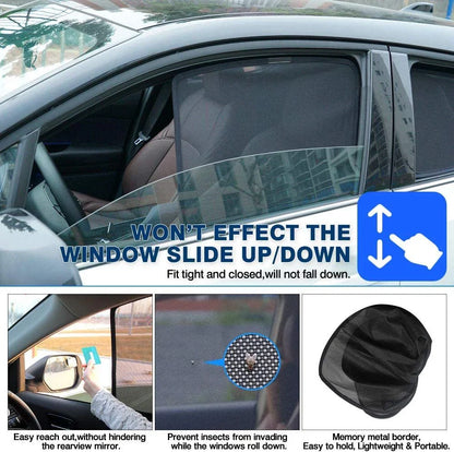 Magnetic Window Sun Shade for Toyota RAV4 2019-2022 Rear Side Mesh