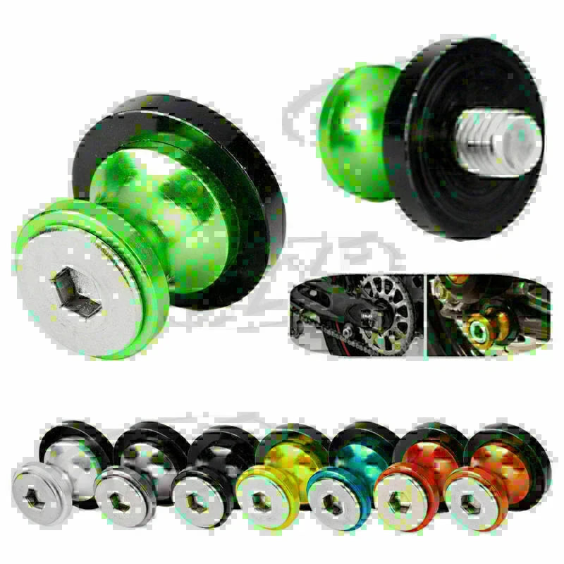 10mm Swingarm Spools for Kawasaki NINJA 650R Z750 Z750S ER6N (2005-2012)