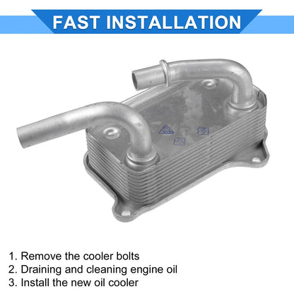 Engine Oil Cooler with Seals for Mercedes-Benz C240 (2001-2005)