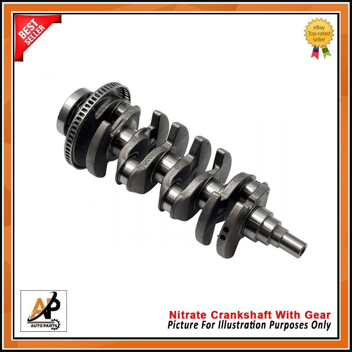 Crankshaft with Gear and Bearings Replacement for Opel Vauxhall Astra 1.4 (2012–2016)