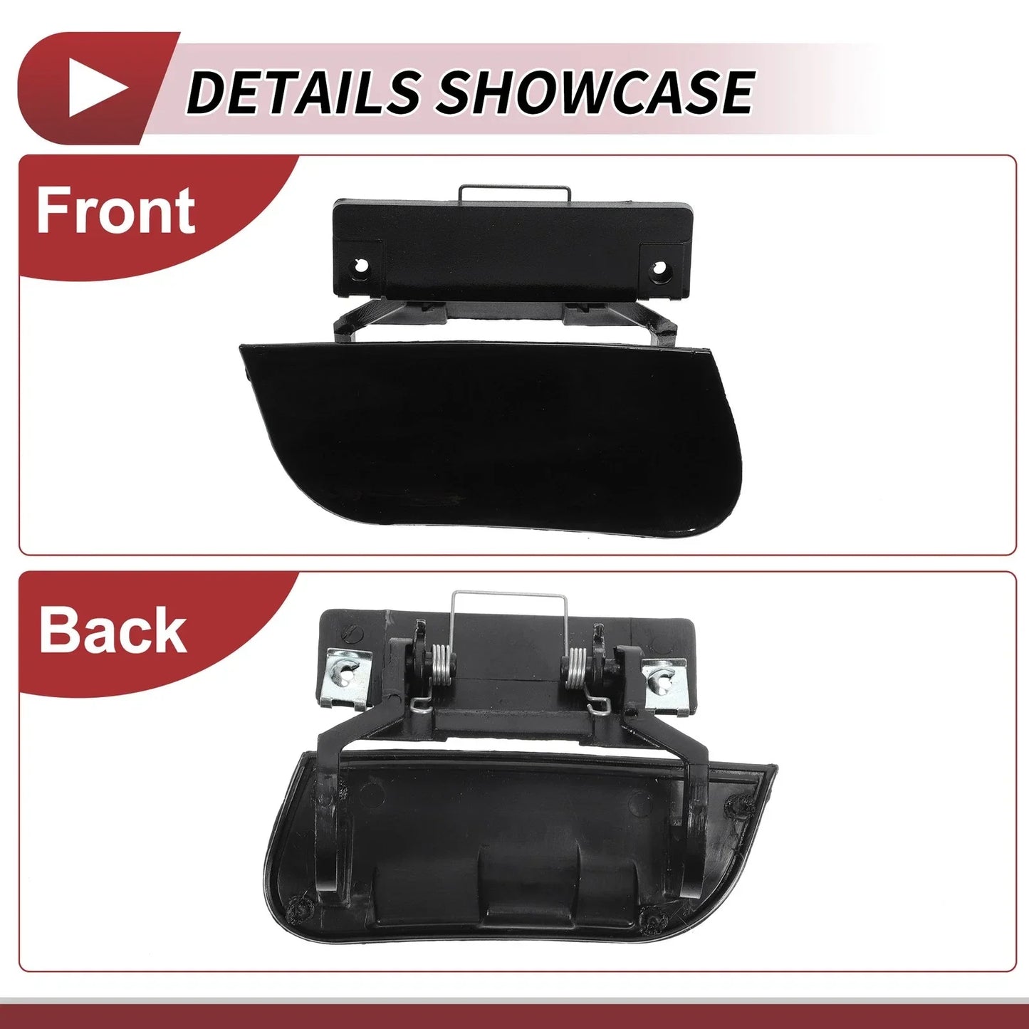 Front Right Side Bumper Headlight Washer Nozzle Cover for Mercedes-Benz S500