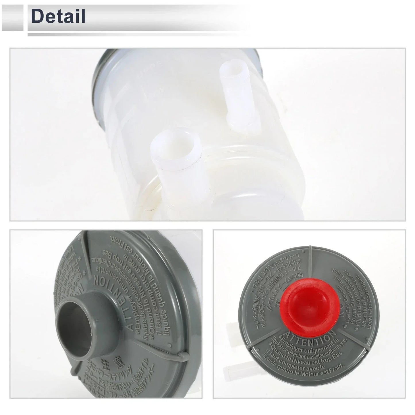 Power Steering Reservoir for Honda Accord (1998-2002) 1 x White