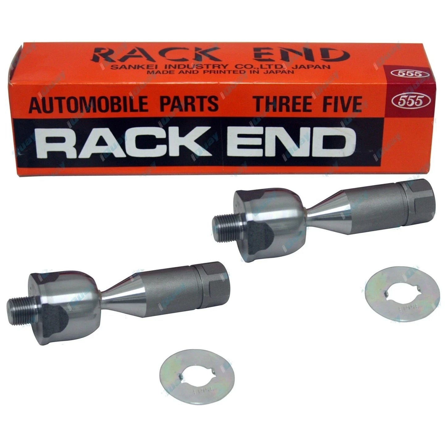 2 Japan 555 Steering Rack Ends for Landcruiser Prado KZJ95 RZJ95 VZJ95 1996~02