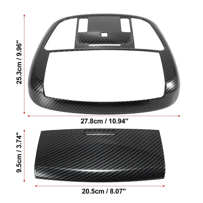 Carbon Fiber Roof Reading Light Cover for Dodge Charger (2011-2021)