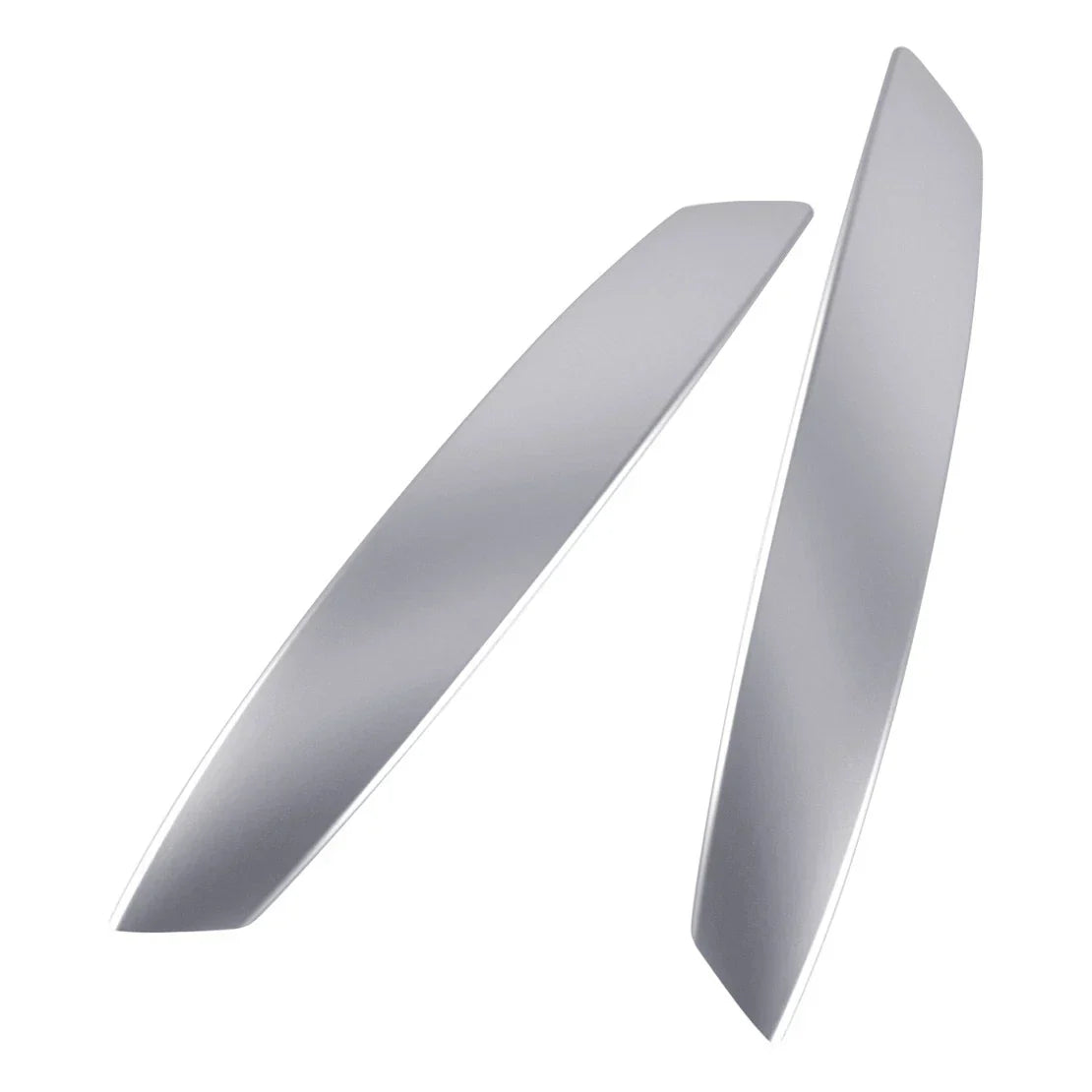 Silver Car 2 x Interior Door Handle Cover Trim for BMW Z4 E85 E86 (2002-2008)