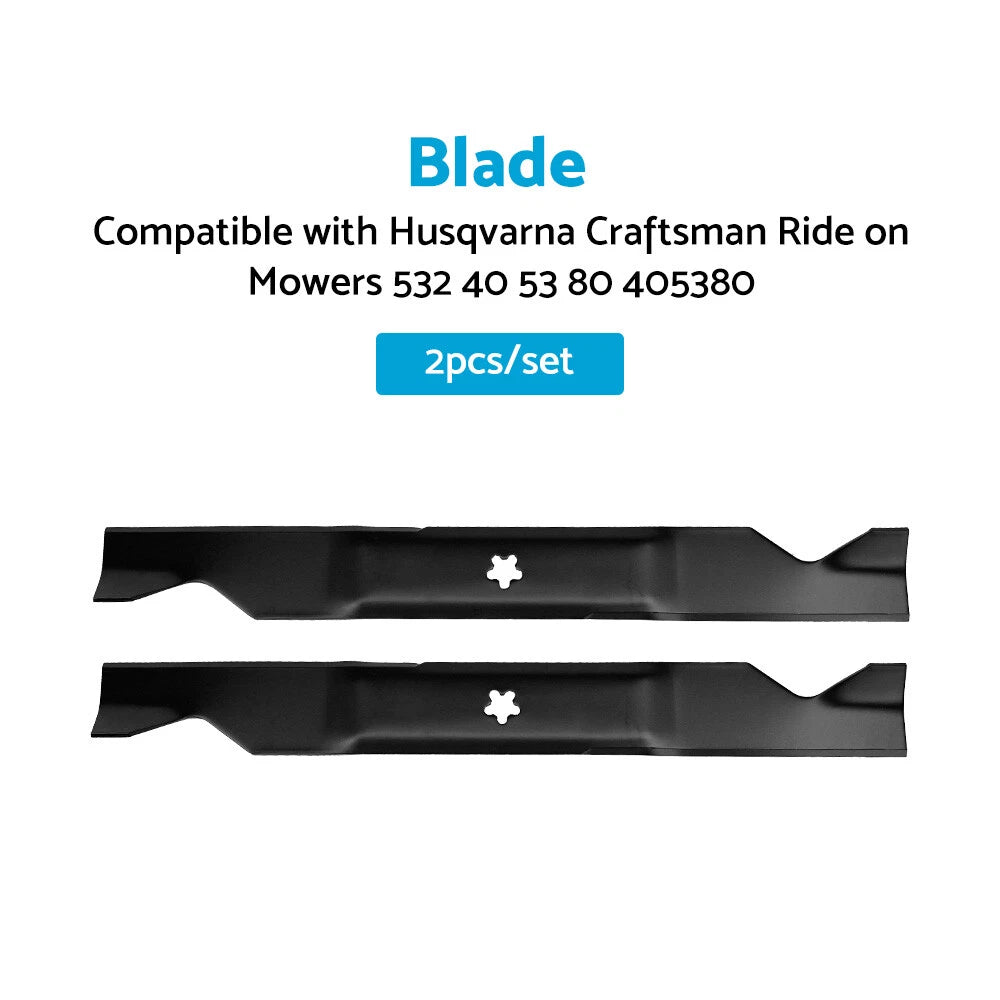 46" Blades for Husqvarna Craftsman Ride-On Mowers
