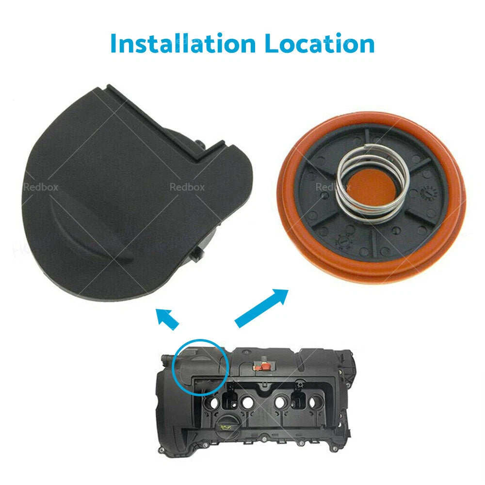 Engine Breather PCV Rocker Cover for MINI R55 R56 R60 Cooper Clubman (2007-2015)