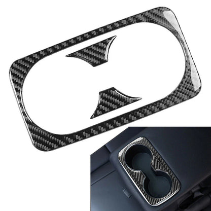 3 x Rear Armrest Cup Holder Panel Covers for Kia Stinger (2018-2023)