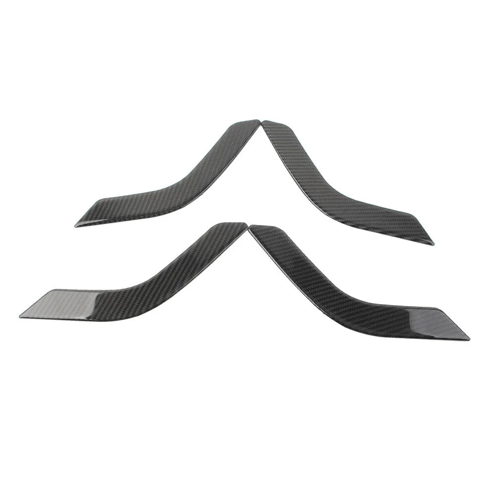 4 x Black Door Handle Cover Trim for Jeep Wrangler (2011-2017)