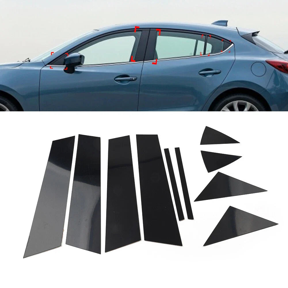 Door Window Pillar Post Trim for Mazda 3 Axela (2014-2018)