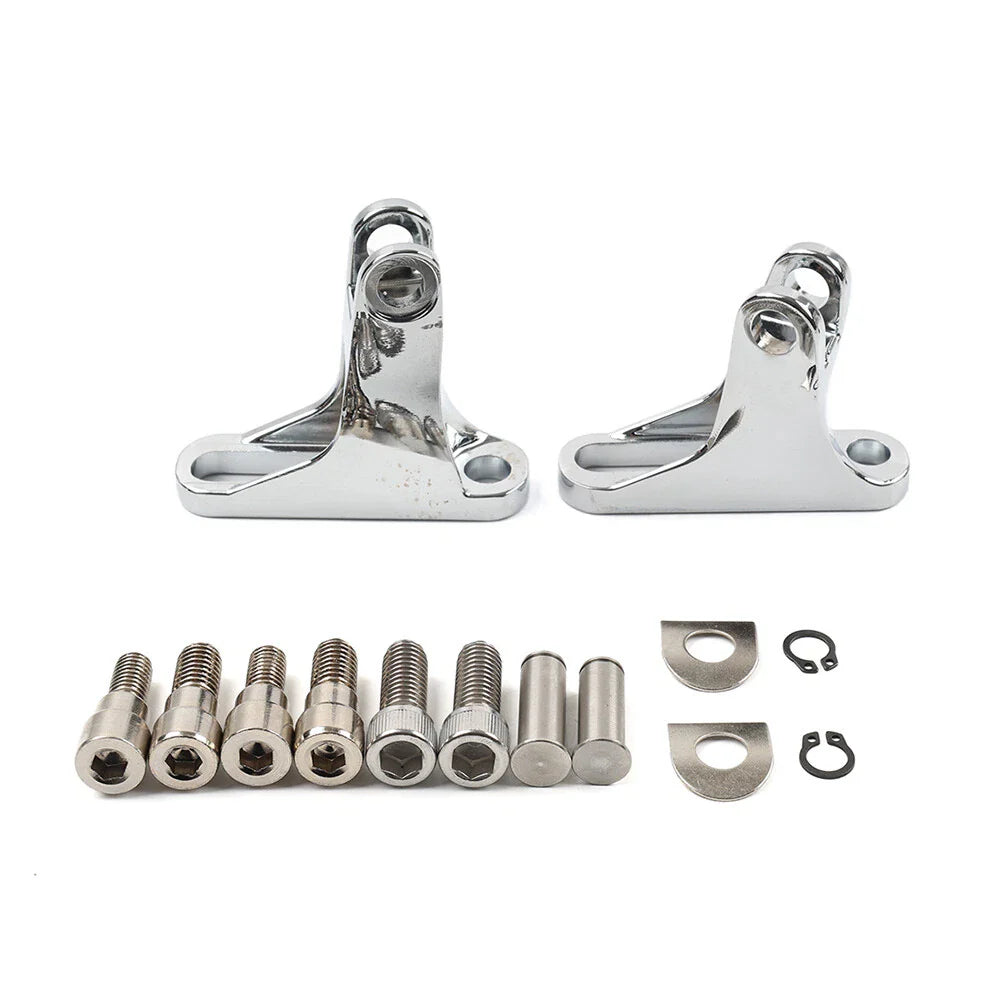 Rear Passenger Footpeg Mini Mount for Harley Touring Street Road Glide (1993-2023)