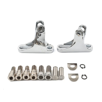 Rear Passenger Footpeg Mini Mount for Harley Touring Street Road Glide (1993-2023)