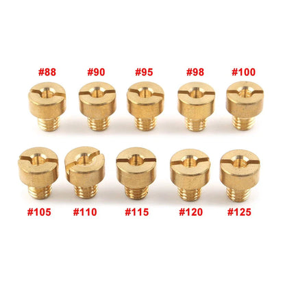 Main Jets Set 88-125 for Mikuni VM22 VM24 VM26 VM30 Carburetor (125-200cc)