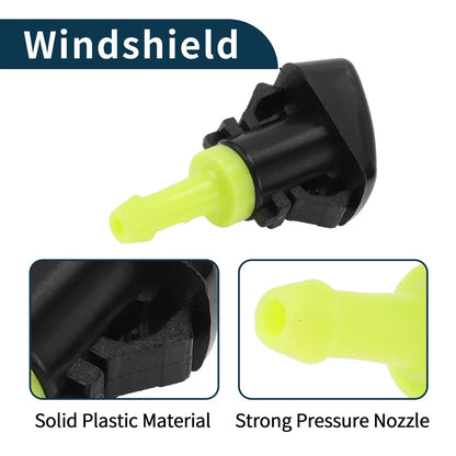 Windshield Washer Nozzle & Fluid Hose for Dodge Grand (2011-2023)