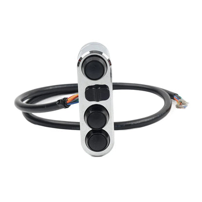 Handlebar Control Switches w/Wiring Harness for Harley Dyna Sportster