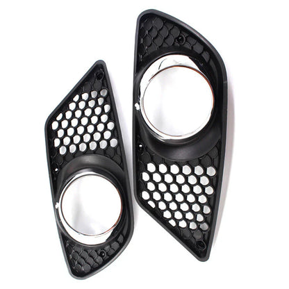 Left & Right Fog Light Grille Covers for Mercedes-Benz C300 C350 (2008-2015)
