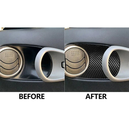 Carbon Fiber Interior Door Handle Shell Cover Trim for Nissan 350Z (2003-2009)