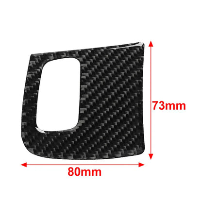 Carbon Fiber Engine Start Key Frame Cover for Audi A4 A5 S5 (2008-2016)