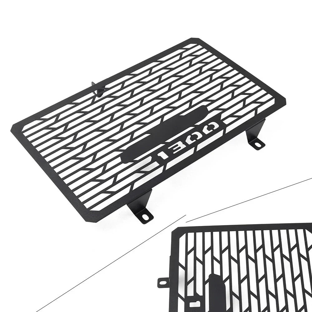 Black Motorcycle Radiator Grille Guard Cover for HONDA CB1300 (2003-2008)