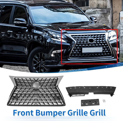Front Hood Bumper Grille for Lexus GX460 Black (2021)