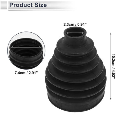 Inner CV Joint Boot Kit with Clamps for Mercedes CLS63 AMG (2006-2011)