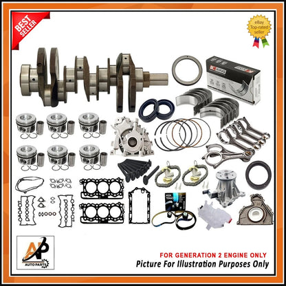 Crankshaft Engine Rebuild Kit for Land Rover Range Rover 3.0 Diesel (2003–2004)