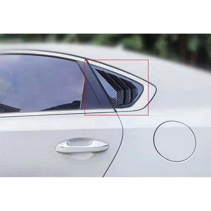 Carbon Fiber Side Window Air Vents Scoop Covers for Kia Forte K3 (2019-2021)