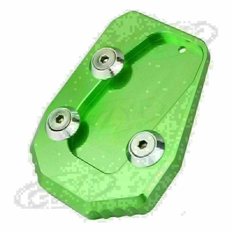 Kickstand Foot Side Stand Extension Pad for Yamaha MT09 (2013-2016) Green