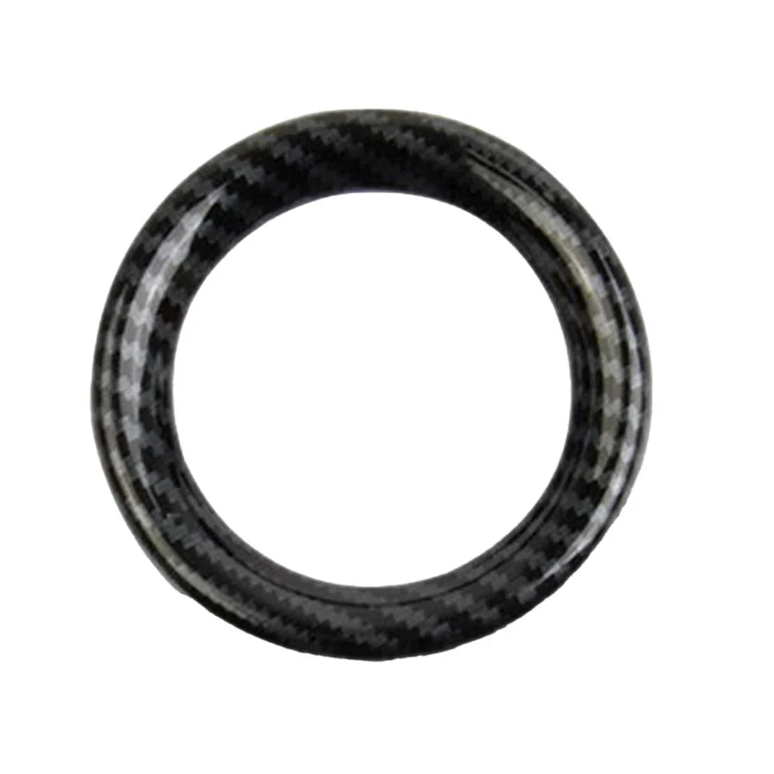 Carbon Fiber Style Dashboard Center Ring Cover for Nissan 370Z (2009-2020)
