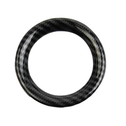 Carbon Fiber Style Dashboard Center Ring Cover for Nissan 370Z (2009-2020)