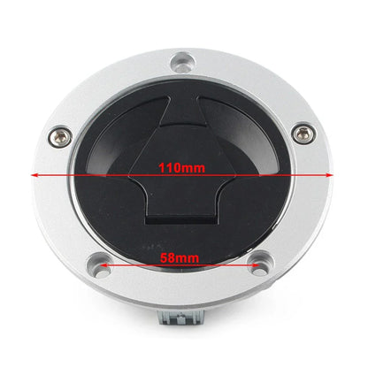 Fuel Gas Tank Cap Cover Lock Keys for Kawasaki Ninja ZX6R (2007-2008)