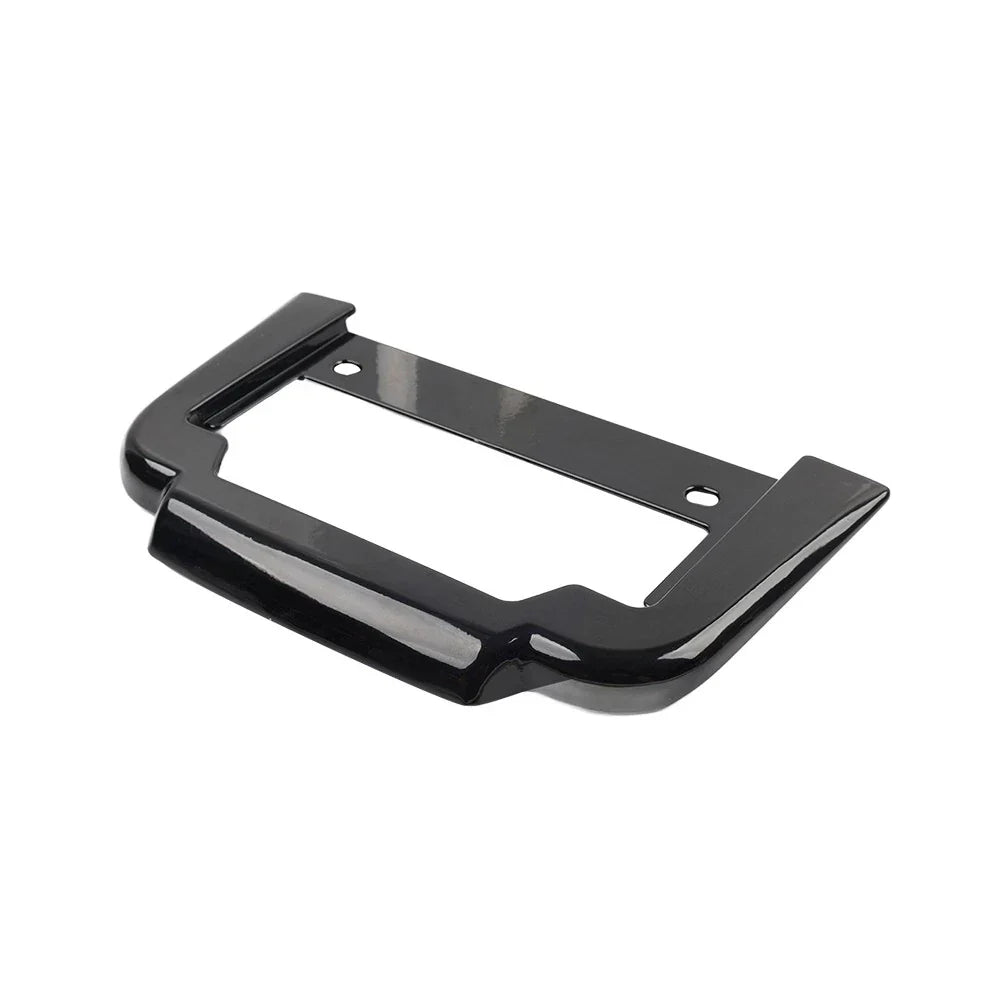 Black Rear License Plate Frame Mount for Harley Tri Glide Ultra Classic (2011-2023)