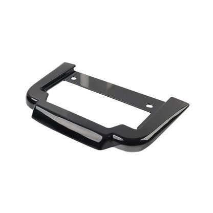 Black Rear License Plate Frame Mount for Harley Tri Glide Ultra Classic (2011-2023)