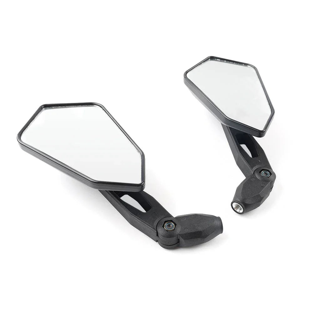 Motorcycle Enduro Rear View Side Mirrors 10mm for Cruiser Chopper ATV