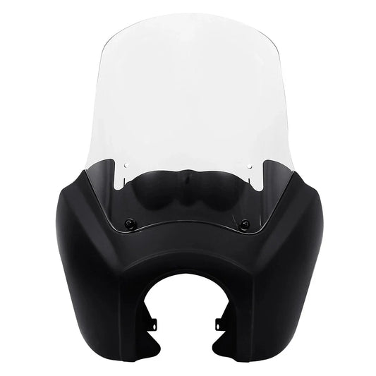 15'' Clear Windshield Fairing for Harley Dyna Super Glide (2006-2017)
