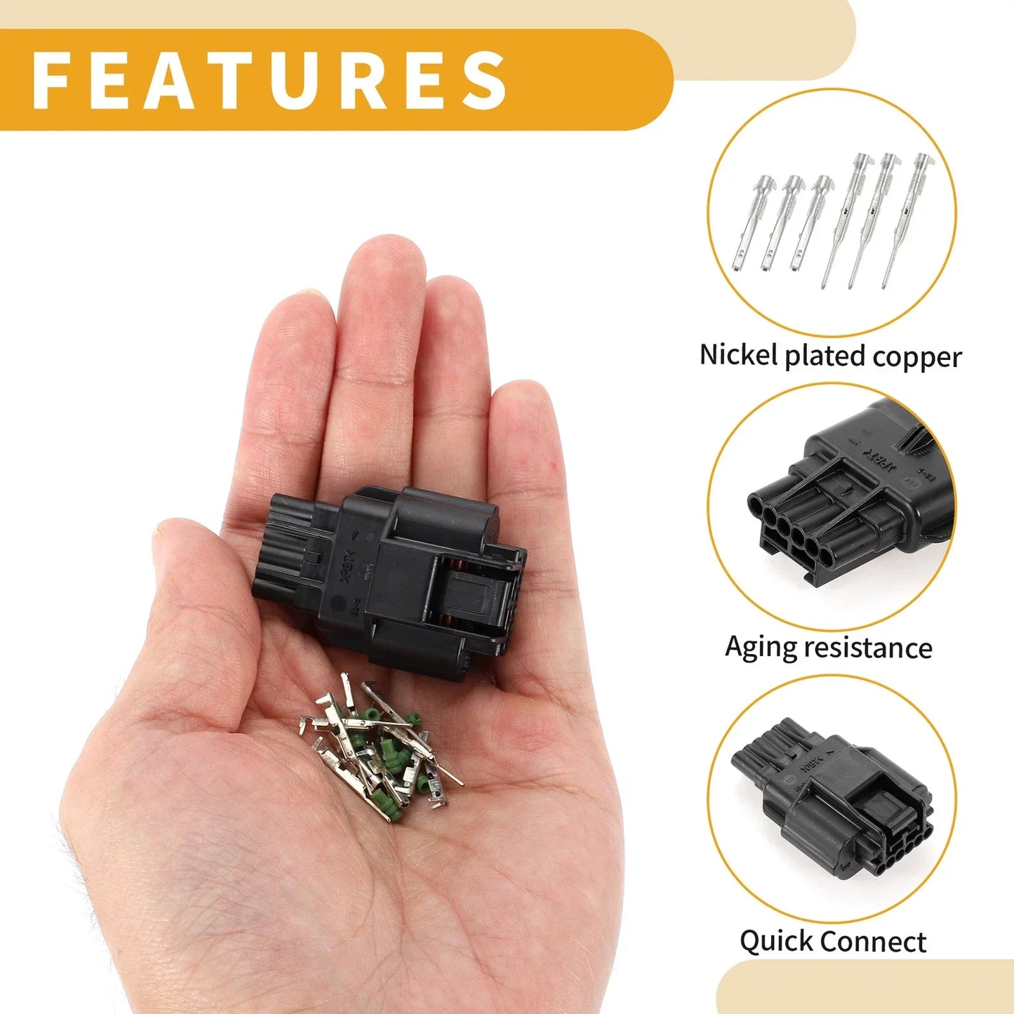 6 Pin Accelerator Pedal Sensor Connector for Honda