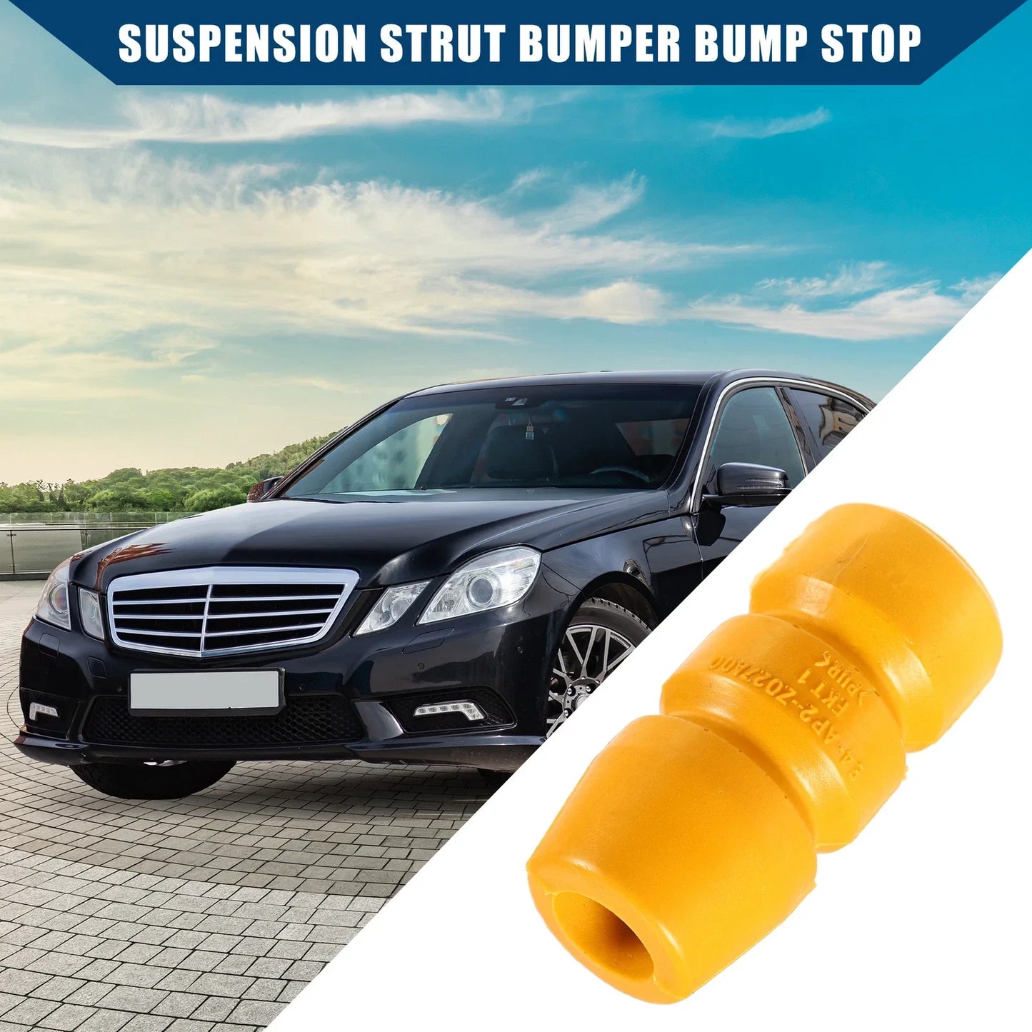 2 x Suspension Strut Bumper Stop for Mercedes-Benz 300