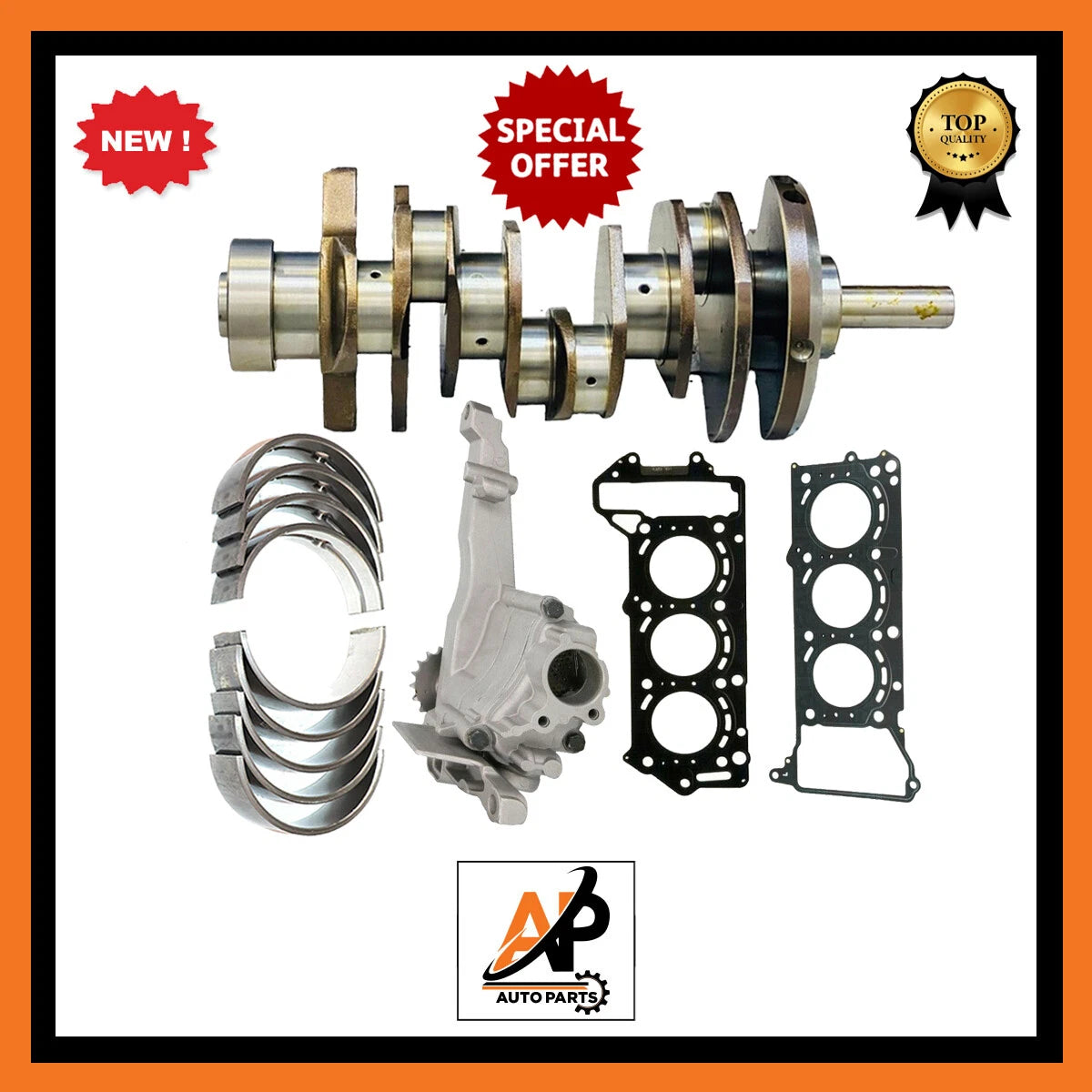Crankshaft Rebuild Parts Kit for Mercedes Sprinter GLS OM642 (2008–2019)