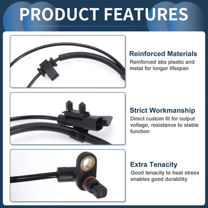 ABS Wheel Speed Sensor for Dodge Journey Sport Utility (2009-2020)