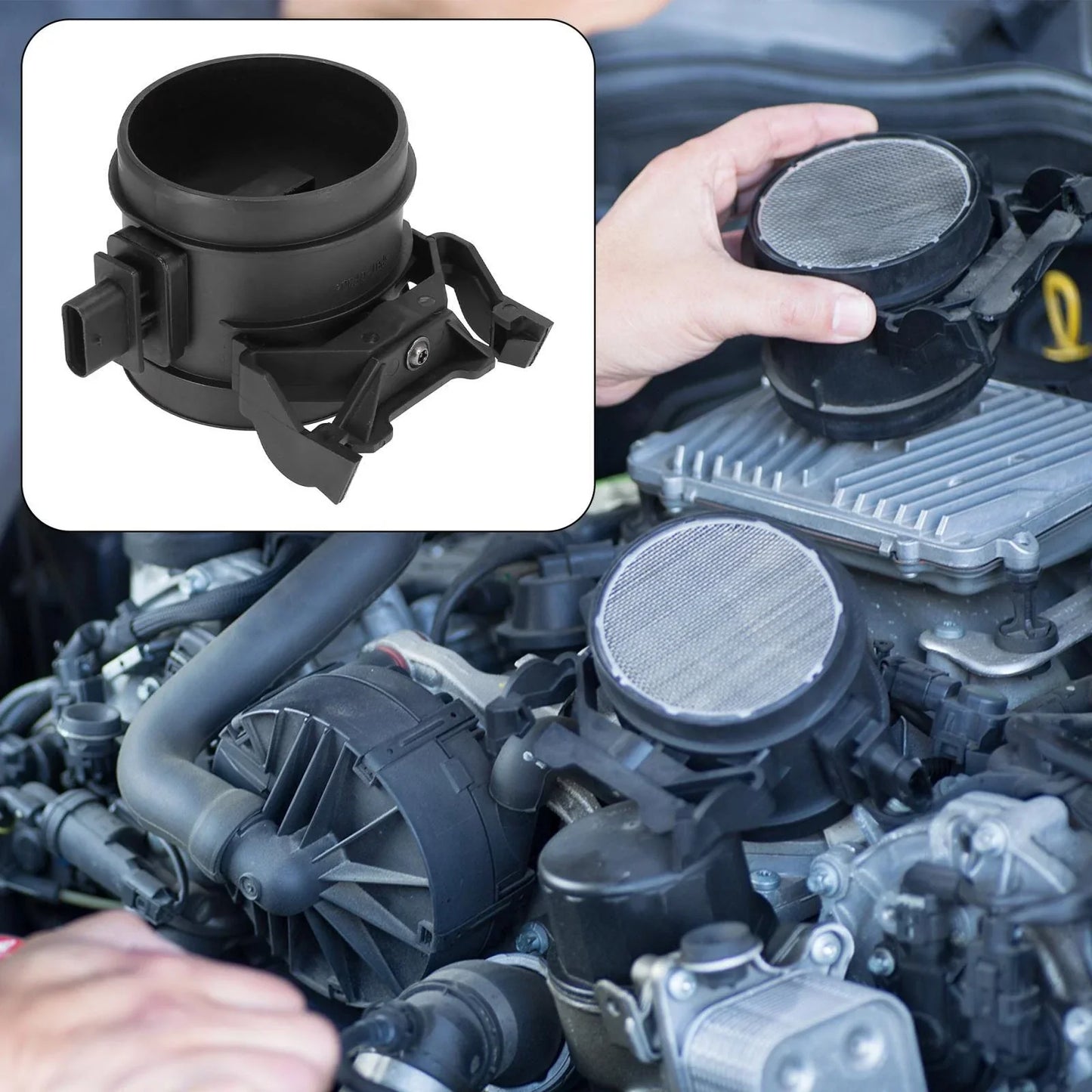 MAF Mass Air Flow Meter Sensor for Mercedes-Benz C350 (2007-2015)