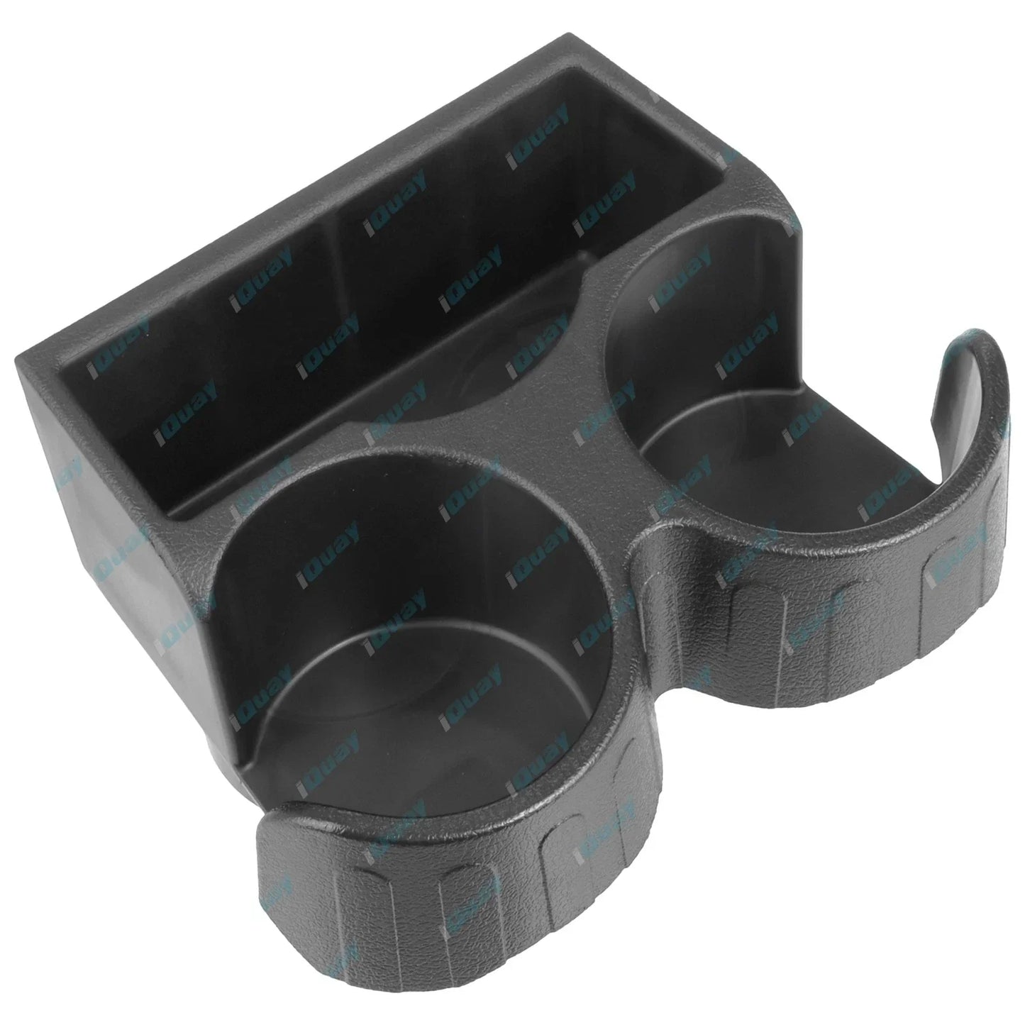 Black Multiple Cup Holder for Nissan Patrol GU Y61 Cupholder for Two Large Cups