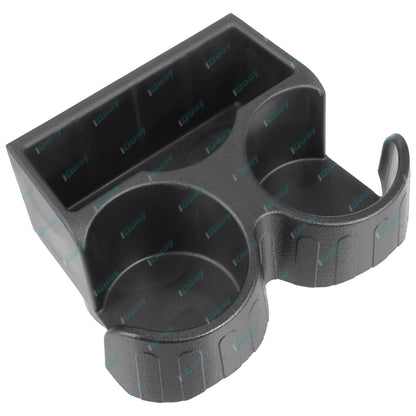 Black Multiple Cup Holder for Nissan Patrol GU Y61 Cupholder for Two Large Cups