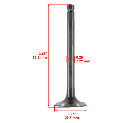 Caltric Exhaust Valve Replacement for Kohler KT Engines (2019–2024)