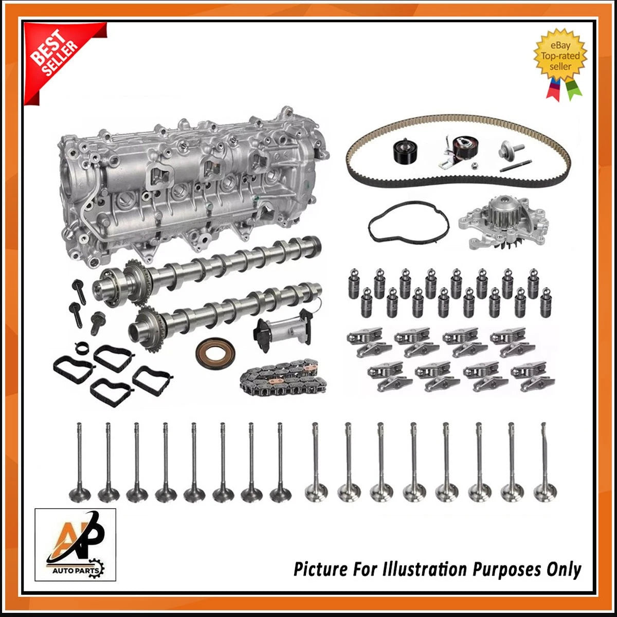 Camshaft Kit with Timing Belt and Water Pump for Peugeot 1.5 BlueHDi DV5 (2016–2021)