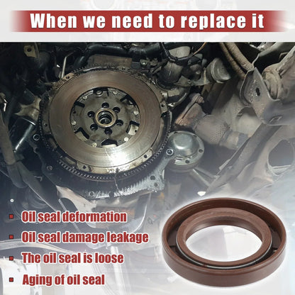 2 x Crankshaft Seal for Lexus IS 300 (2002-2005)