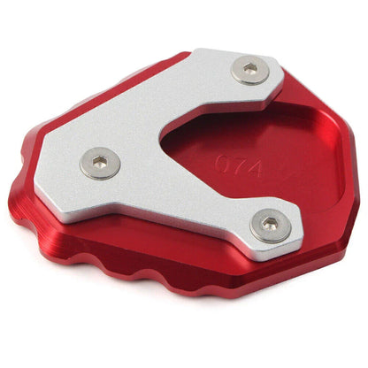 Kickstand Enlarger Plate for HONDA CB500X (2019-2023) - Red CNC Aluminium