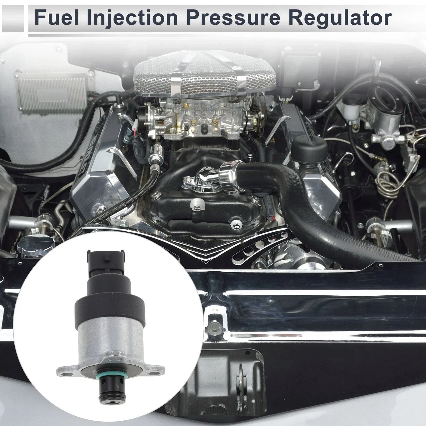 Fuel Pressure Regulator for Dodge Ram 2500 2003-2007 20-70 Psi