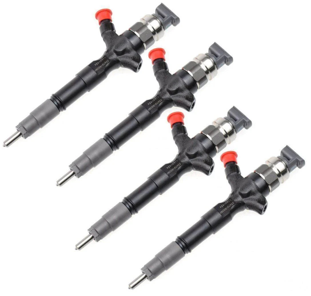 4PCS Diesel Fuel Injectors for Toyota Hiace Van (2005-2019)